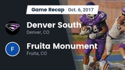 Recap: Denver South  vs. Fruita Monument  2017