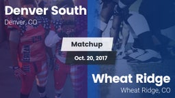 Matchup: Denver South vs. Wheat Ridge  2017