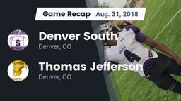 Recap: Denver South  vs. Thomas Jefferson  2018