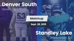 Matchup: Denver South vs. Standley Lake  2018