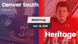 Matchup: Denver South vs. Heritage  2018