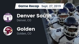 Recap: Denver South  vs. Golden  2019