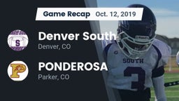 Recap: Denver South  vs. PONDEROSA  2019