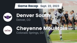 Recap: Denver South  vs. Cheyenne Mountain  2023