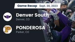 Recap: Denver South  vs. PONDEROSA  2023