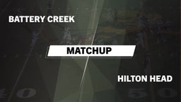 Matchup: Battery Creek vs. Hilton Head  2016