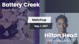 Matchup: Battery Creek vs. Hilton Head  2017