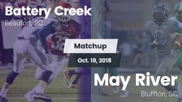 Matchup: Battery Creek vs. May River  2018