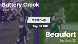 Matchup: Battery Creek vs. Beaufort  2019