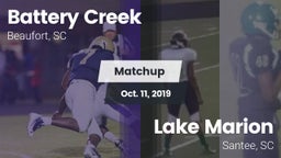 Matchup: Battery Creek vs. Lake Marion  2019