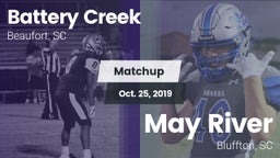 Matchup: Battery Creek vs. May River  2019