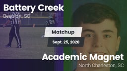 Matchup: Battery Creek vs. Academic Magnet  2020