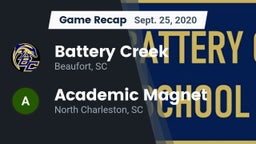 Recap: Battery Creek  vs. Academic Magnet  2020