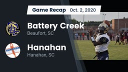 Recap: Battery Creek  vs. Hanahan  2020