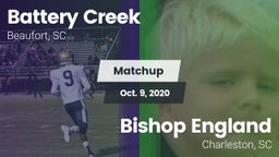 Matchup: Battery Creek vs. Bishop England  2020