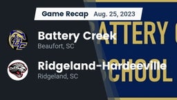 Recap: Battery Creek  vs. Ridgeland-Hardeeville 2023