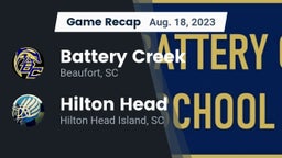 Recap: Battery Creek  vs. Hilton Head  2023