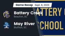 Recap: Battery Creek  vs. May River  2023