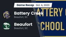 Recap: Battery Creek  vs. Beaufort  2023