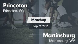 Matchup: Princeton vs. Martinsburg  2016