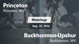 Matchup: Princeton vs. Buckhannon-Upshur  2016