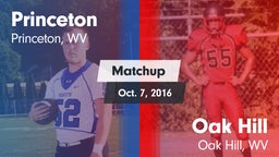 Matchup: Princeton vs. Oak Hill  2016