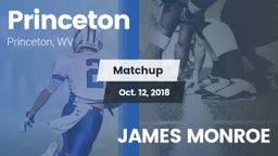 Matchup: Princeton vs. JAMES MONROE 2018