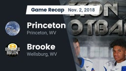 Recap: Princeton  vs. Brooke  2018