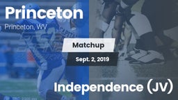 Matchup: Princeton vs. Independence (JV) 2019