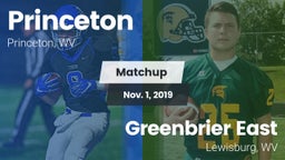 Matchup: Princeton vs. Greenbrier East  2019