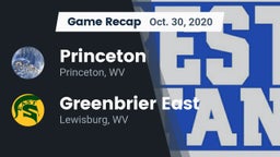 Recap: Princeton  vs. Greenbrier East  2020