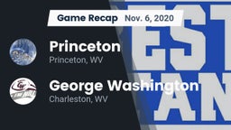 Recap: Princeton  vs. George Washington  2020