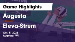Augusta  vs Eleva-Strum  Game Highlights - Oct. 5, 2021
