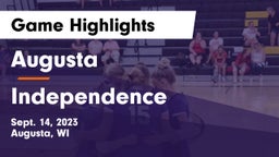 Augusta  vs Independence  Game Highlights - Sept. 14, 2023