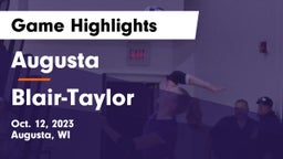 Augusta  vs Blair-Taylor  Game Highlights - Oct. 12, 2023