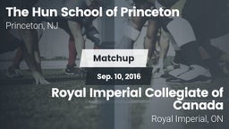Matchup: Hun vs. Royal Imperial Collegiate of Canada 2016
