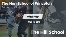 Matchup: Hun vs. The Hill School 2016
