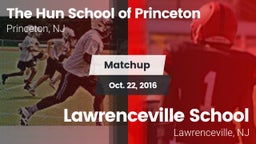Matchup: Hun vs. Lawrenceville School 2016