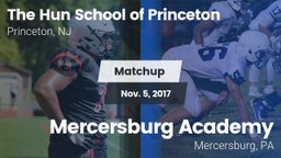 Matchup: Hun vs. Mercersburg Academy 2017