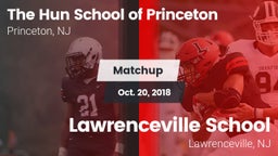 Matchup: Hun vs. Lawrenceville School 2018