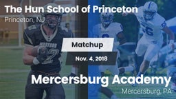 Matchup: Hun vs. Mercersburg Academy 2018