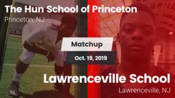 Matchup: Hun vs. Lawrenceville School 2019