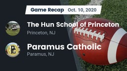 Recap: The Hun School of Princeton vs. Paramus Catholic  2020