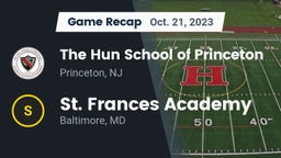 Recap: The Hun School of Princeton vs. St. Frances Academy  2023