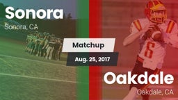 Matchup: Sonora vs. Oakdale  2017