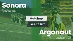 Matchup: Sonora vs. Argonaut  2017