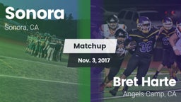 Matchup: Sonora vs. Bret Harte  2017
