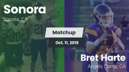 Matchup: Sonora vs. Bret Harte  2019