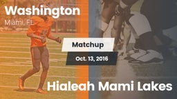 Matchup: Washington vs. Hialeah Mami Lakes 2016
