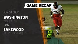 Recap: Washington  vs. Lakewood  2013